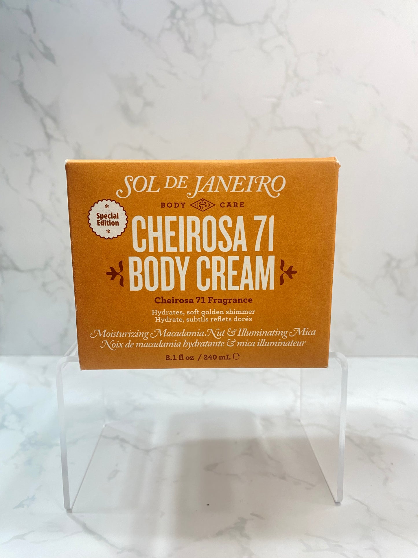 Limited Edition Sol de Janeiro 71 Body Cream 8.1 oz