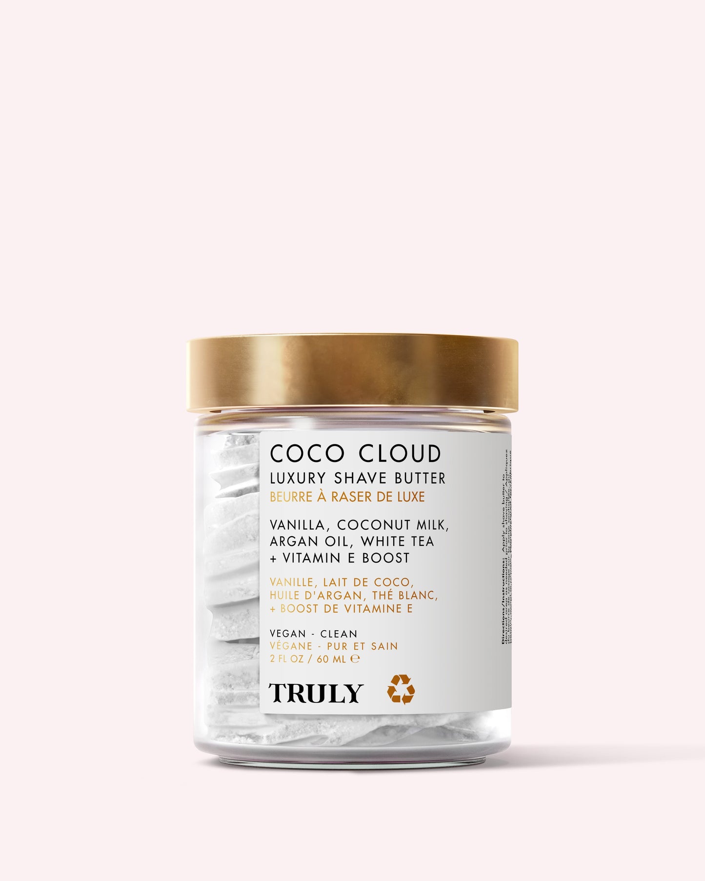 Truly Coco Cloud Whipped Shave Butter 3 oz