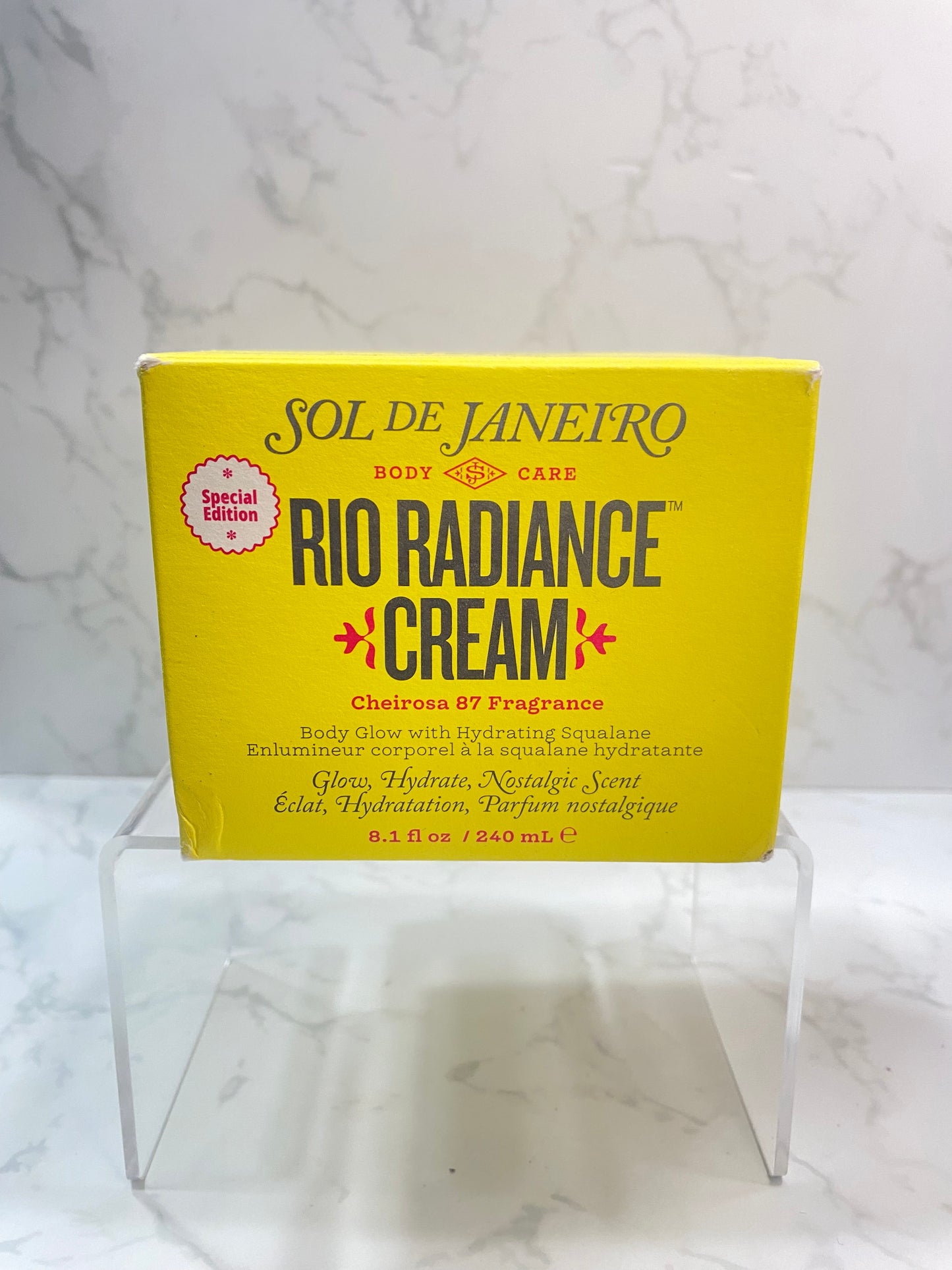 Limited Edition Sol de Janeiro Rio Radiance Body Cream 8 oz