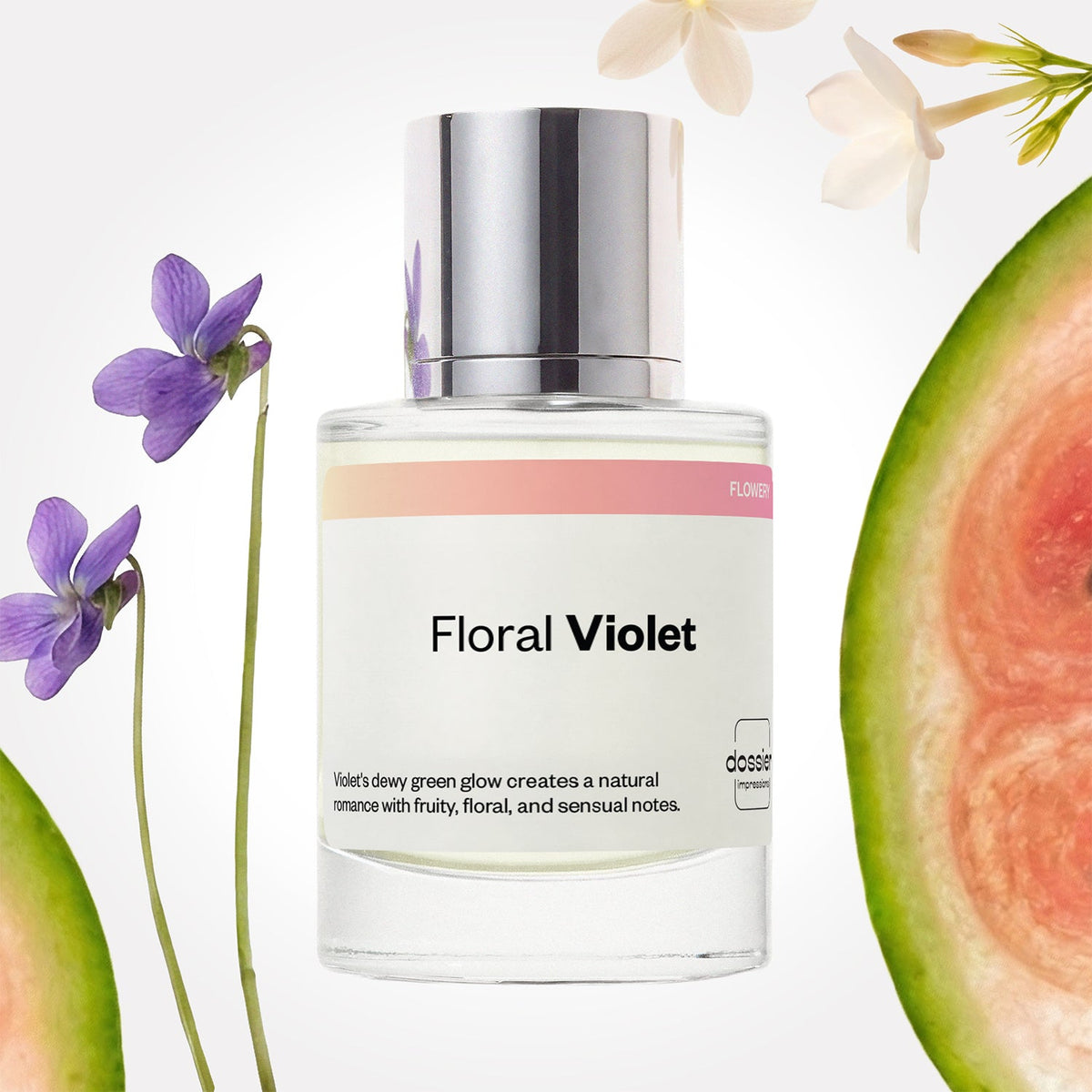 Dossier Impressions Floral Violet EDP - 1.7 oz
