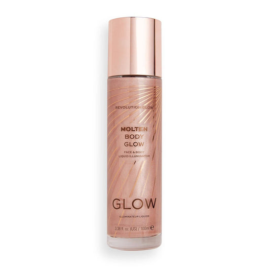 Revolution Molten Body Glow Bronzer - Rose Gold - 3.38 oz