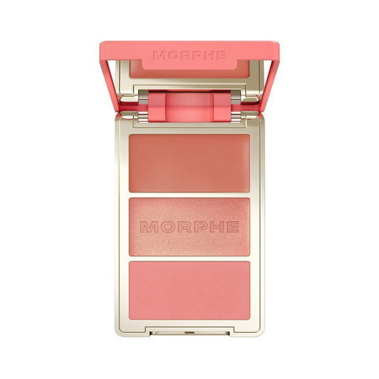 Morphe Cheek Thrills Multi-finish Face Trio - Beach Bonfire