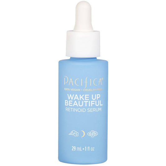 Pacifica Wake Up Beautiful Retinoids Face Serum - 1 Fl Oz: Paraben-free, Vegan, with Hyaluronic Acid, for Normal & Mature Skin