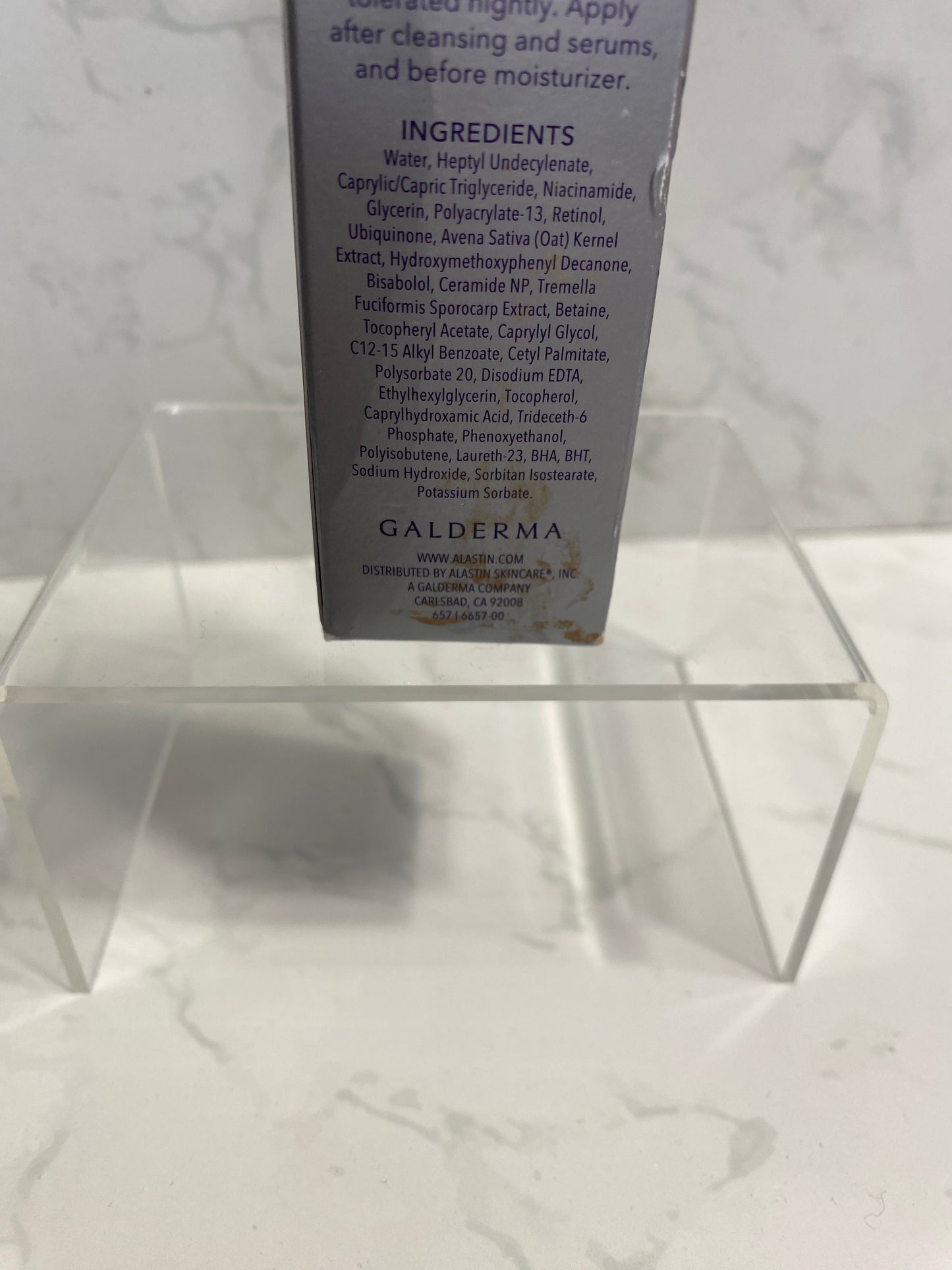 Alastin Renewal Retinol .25  1.0 oz - Damaged Box