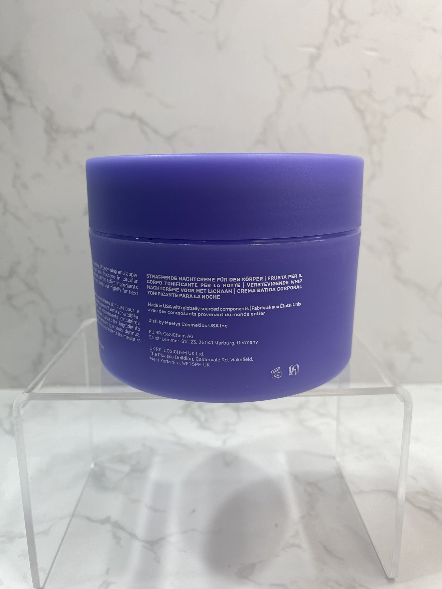 MAELYS GET-DREAMY Overnight Toning Body Whip 200ml (NO BOX)