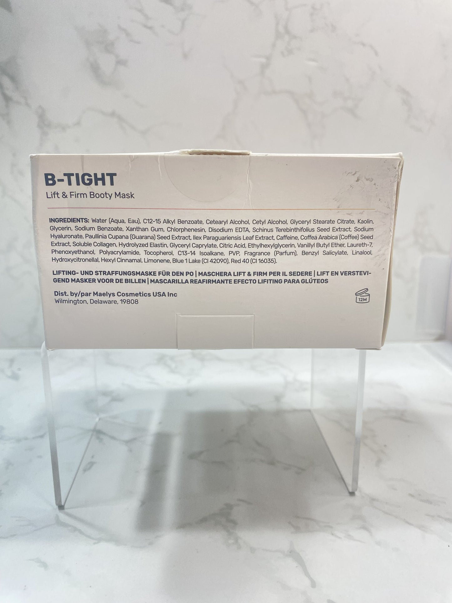 MAELYS B-TIGHT Lift and Firm Booty Mask 100ml