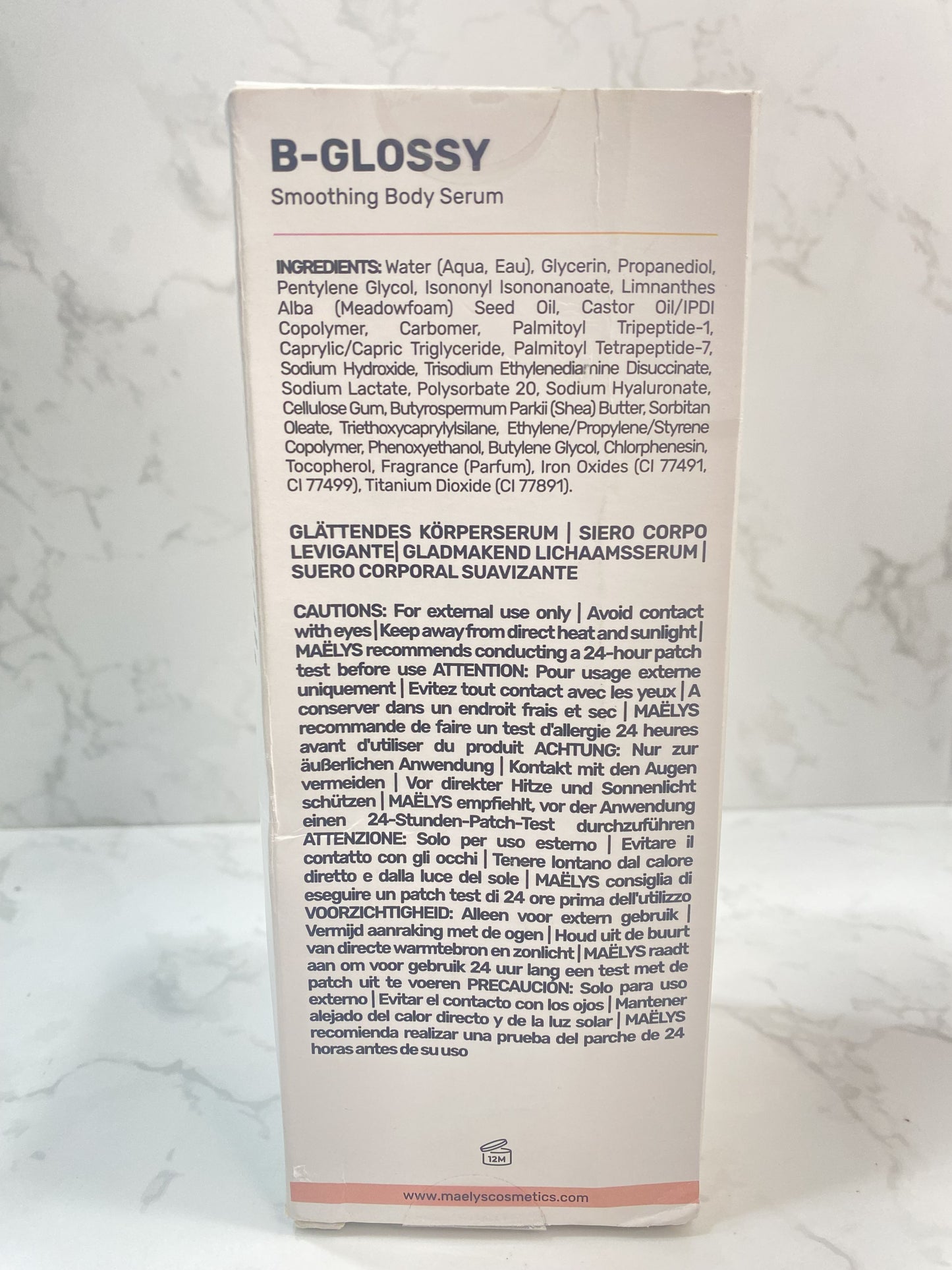 MAELYS B-GLOSSY Smoothing Body Serum 100ml