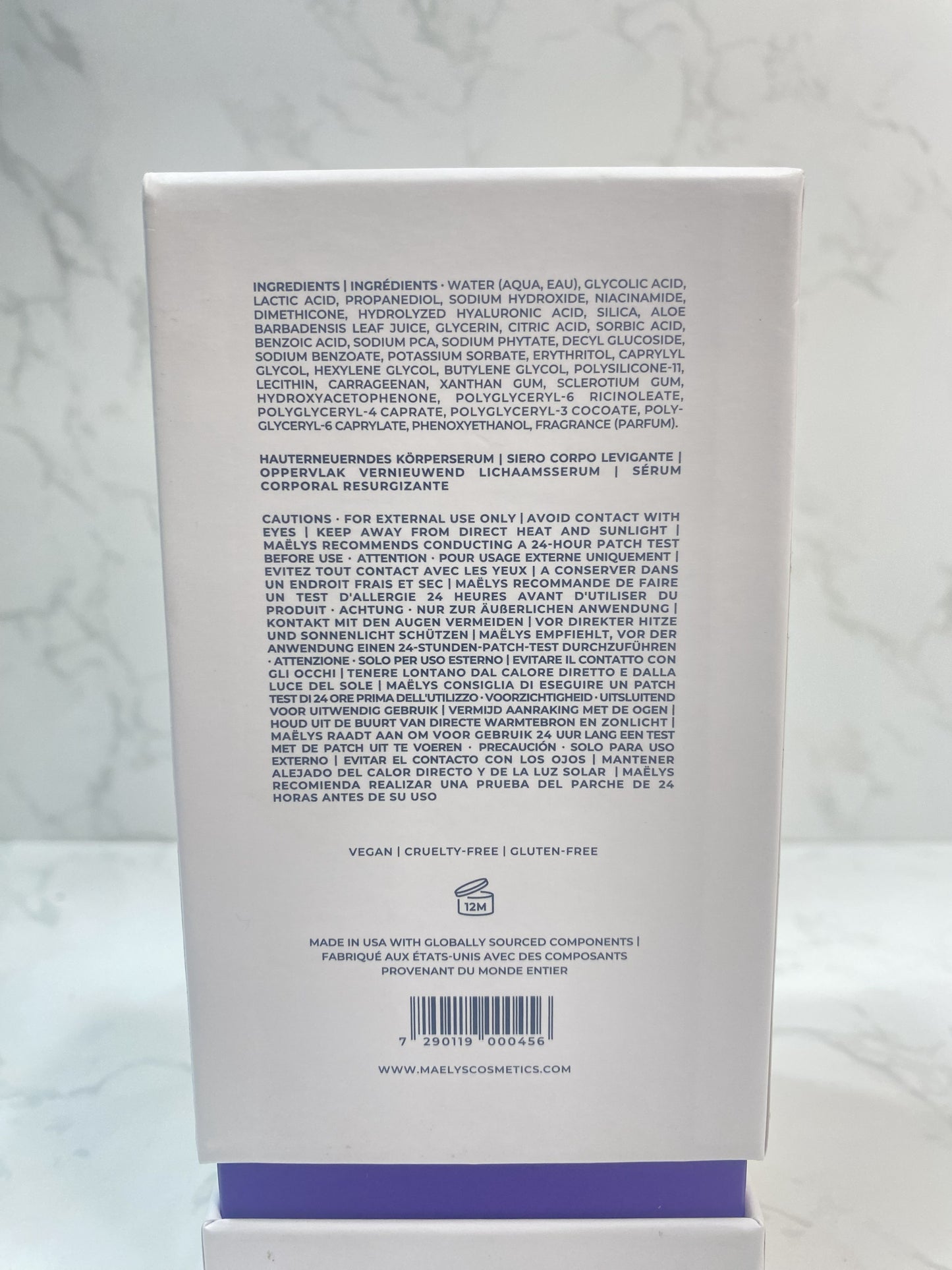 MAELYS RE-START Resurfacing Body Serum 100g