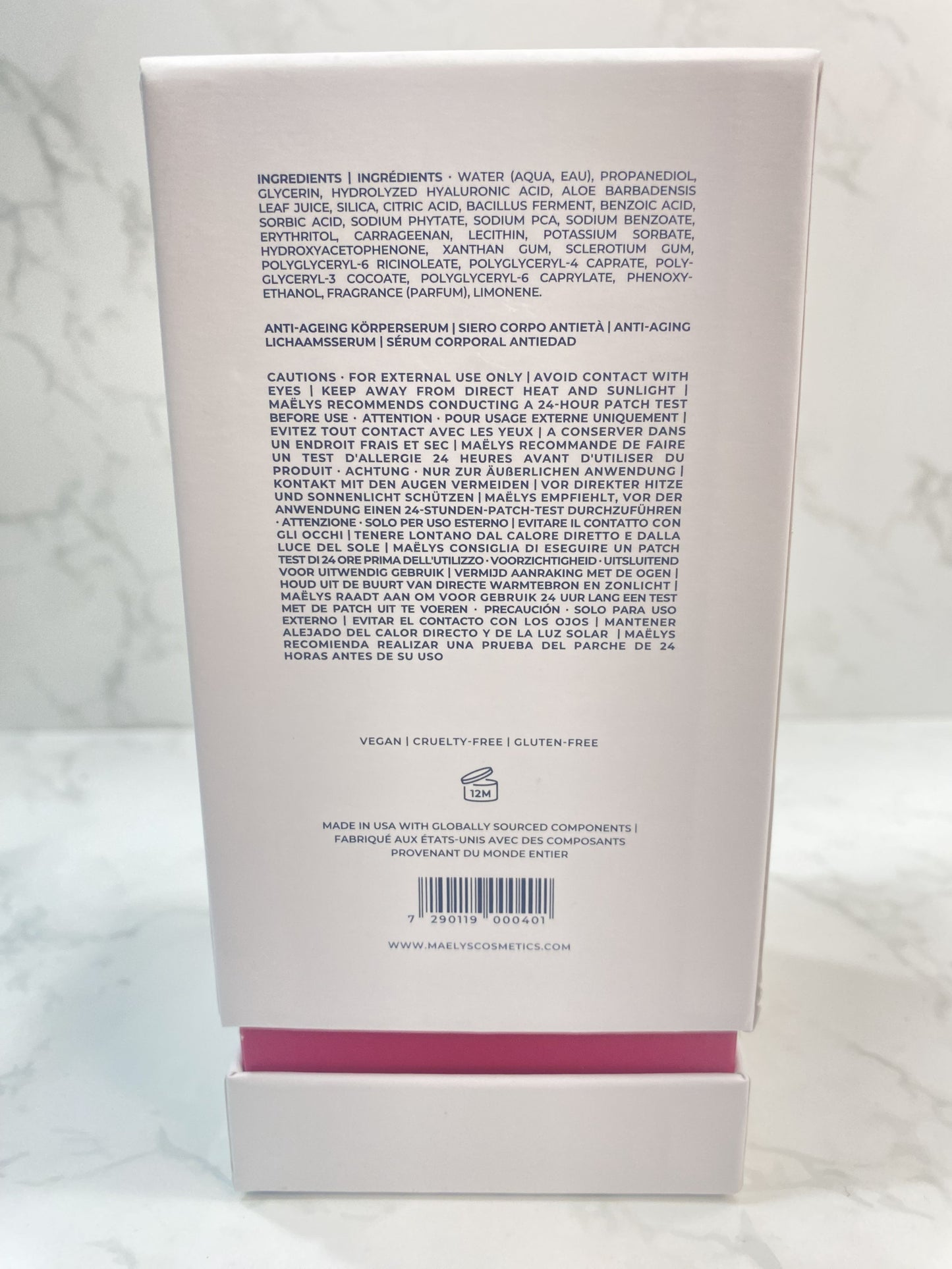 MAELYS RE-SOLVE Age-Defying Body Serum 100g