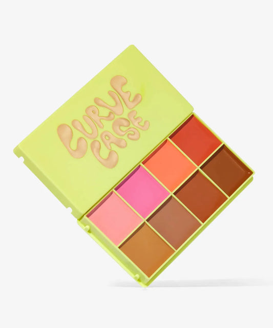 Made By Mitchell Curved Pressed Powder Palette - Light