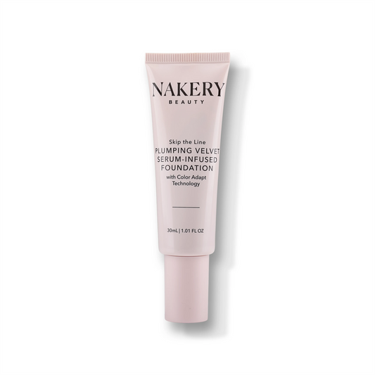 Nakery Plumping Velvet Serum-Infused Foundation - Medium - 1.01 oz