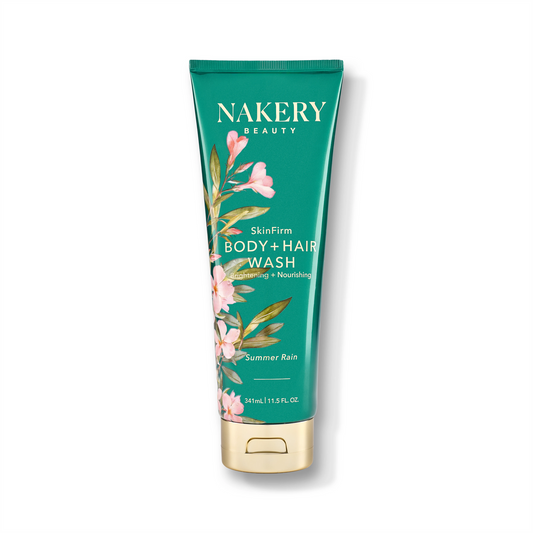 Nakery Body + Hair Wash - Summer Rain -11.5 oz
