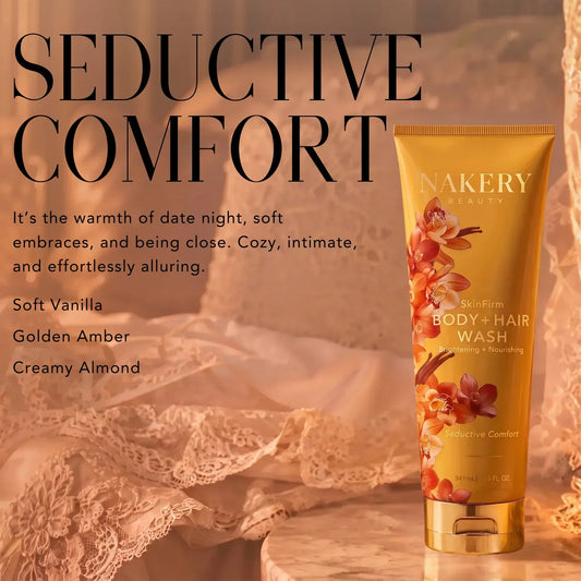 Nakery Body + Hair Wash - Seductive Comfort - 11.5 oz
