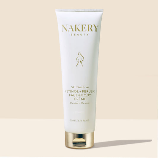 Nakery SkinReserve Retinol + Ferulic Face & Body Creme 8.45 oz