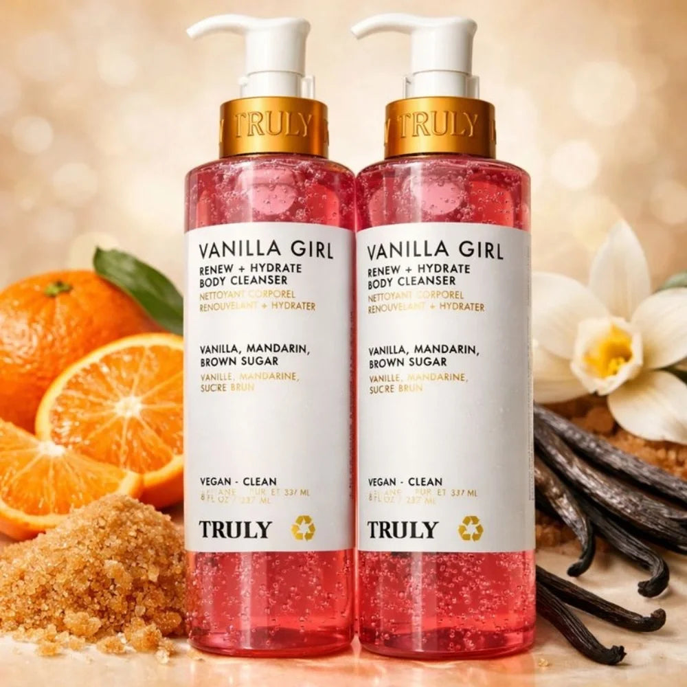 Truly Vanilla Girl Body Cleanser 8 oz