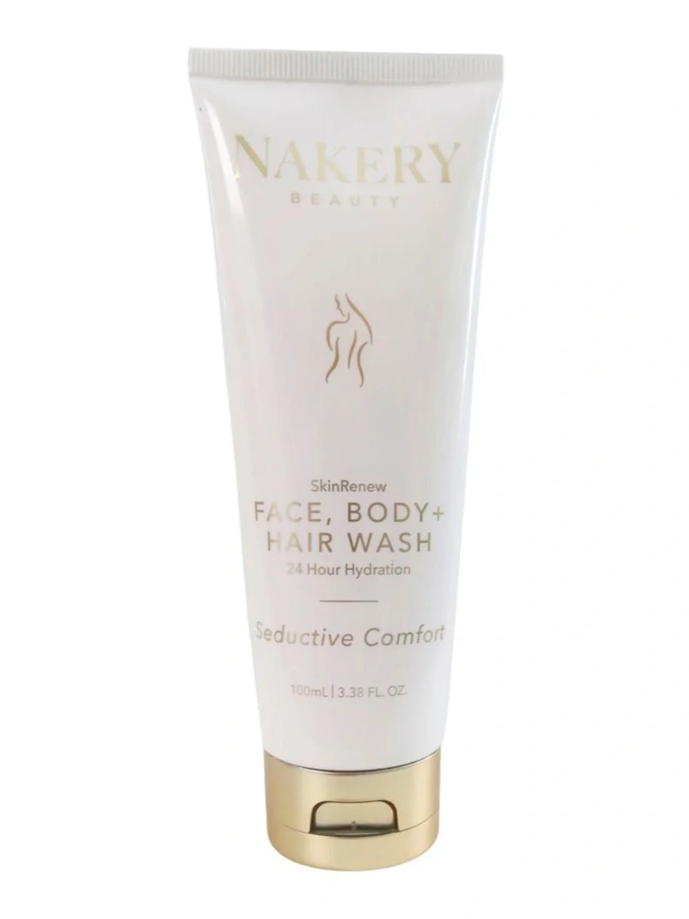 Nakery Face, Body + Hair Wash - Seductive Comfort 3.38 oz