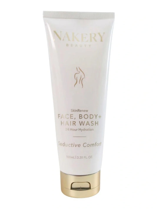 Nakery Face, Body + Hair Wash - Seductive Comfort 3.38 oz