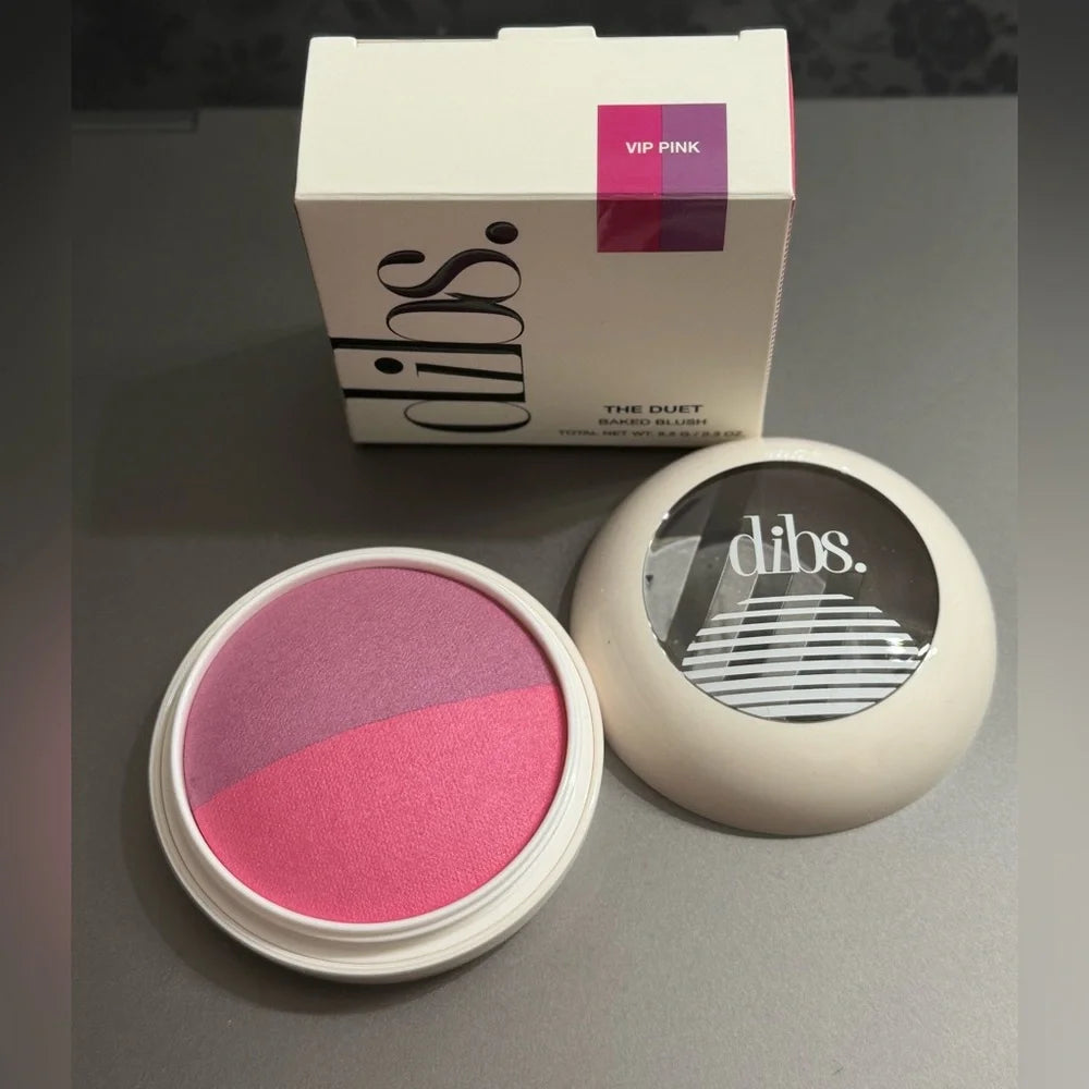 Dibs The Duet Baked Blush - VIP Pink - Original size - Discontinued 0.3 oz