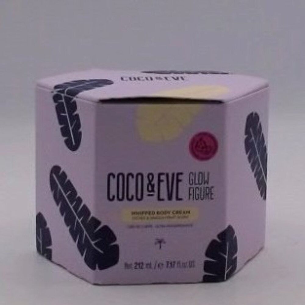 Coco & Eve Glow Figure Body Moisture Whip - Lychee & Dragonfruit - 7.2 oz
