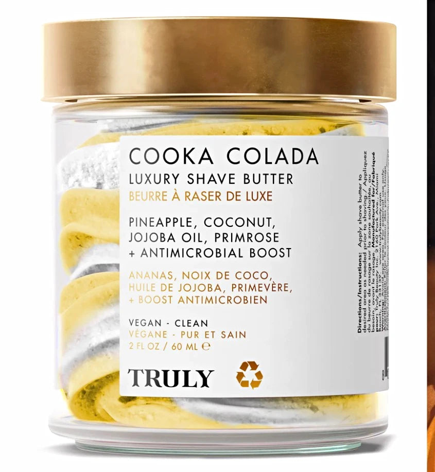 Truly Cooka Colada Luxury Shave Butter - Pineapple 2 oz