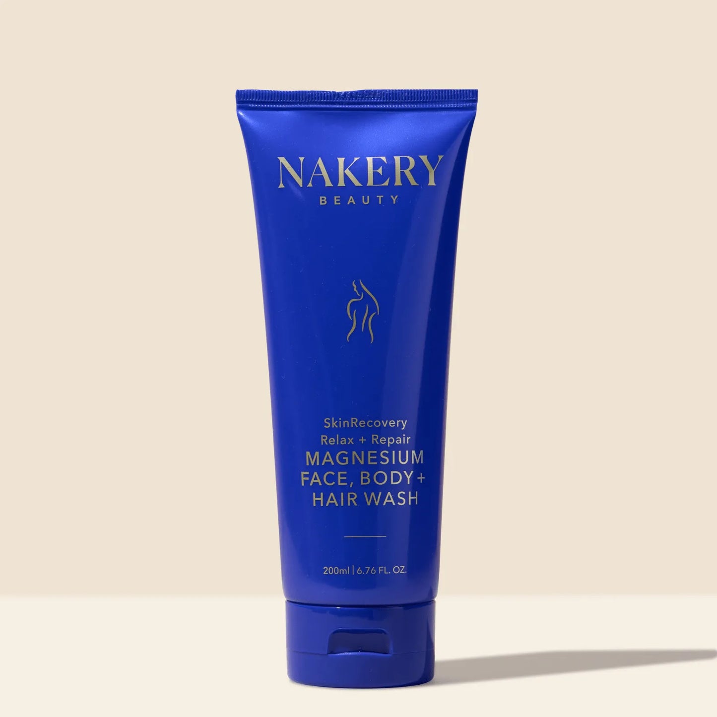 Nakery Relax + Repair Magnesium Face, Body + Hair Wash 6.76 oz