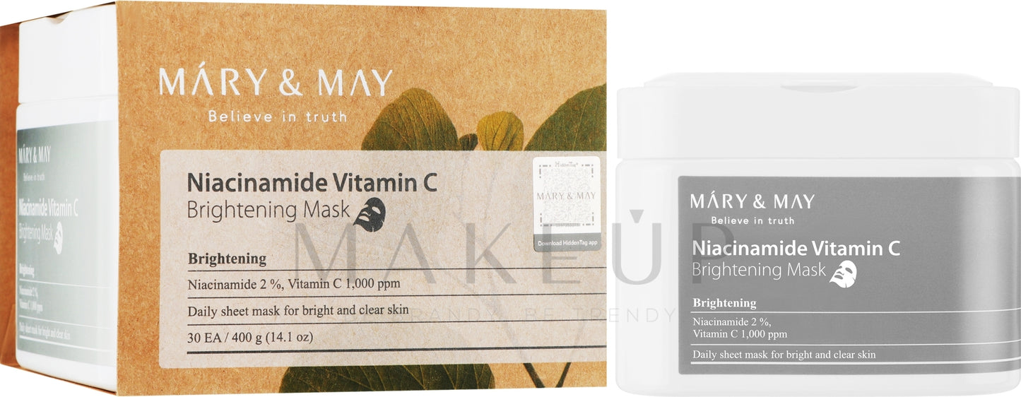 Mary & May Niacinamide Vitamin C Brightening Mask 14.1 oz